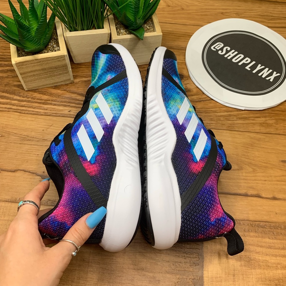 🔴SOLD🔴Adidas Fortarun x Shoes Watercolor Sneaker - Picture 6 of 8